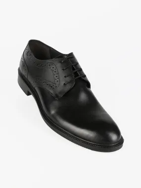 Gian Marco Venturi Zapatos oxford de piel con cordones para hombre