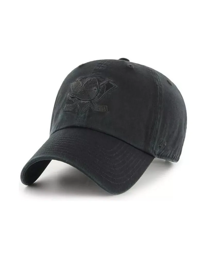 Gorra 47 brand negra ducks brrr technology black on black