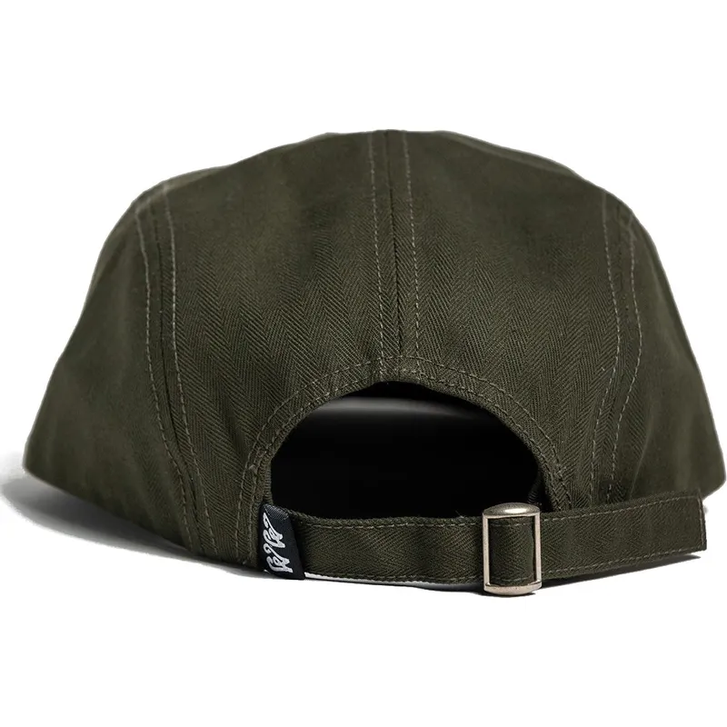 Gorra 6 panel marrón ajustable Starfire WW21 de Wheels And Waves