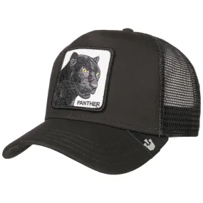 Gorra Animales GOORIN BROS Ajustable y rejilla TRUCKER Panther black Pantera negra