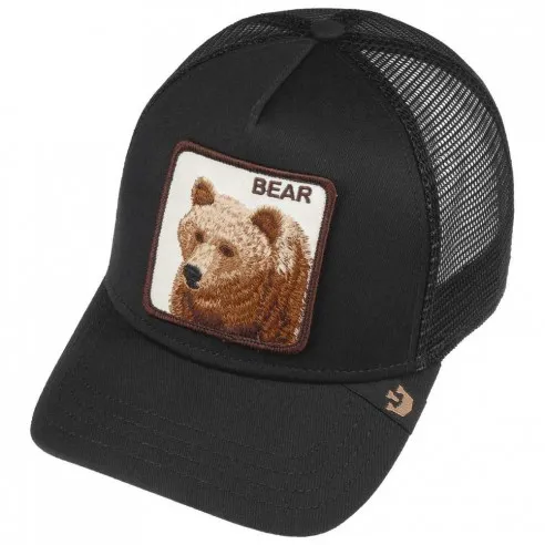 Gorra Animales GOORIN BROS Ajustable/rejilla BUTCH TRUCKER  Bros Big Bear – Oso color negra