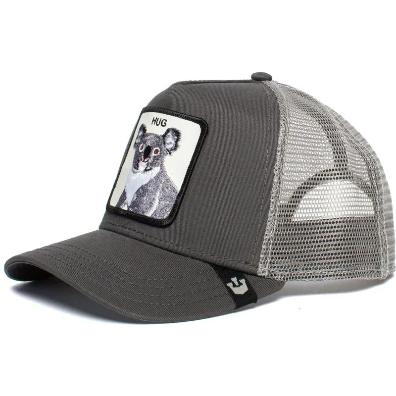 Gorra animales GOORIN BROS BUTCH TRUCKER rejilla/ajustable Hug Koala Gris