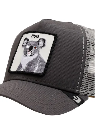 Gorra animales GOORIN BROS BUTCH TRUCKER rejilla/ajustable Hug Koala Gris