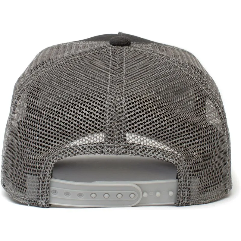 Gorra Animales GOORIN BROS Oveja Ajustable y rejilla TRUCKER Black Sheep Oveja/Borrego gris