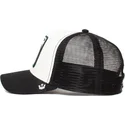 Gorra Animales GOORIN BROS Vaca BUTCH TRUCKER Cash negra y blanca