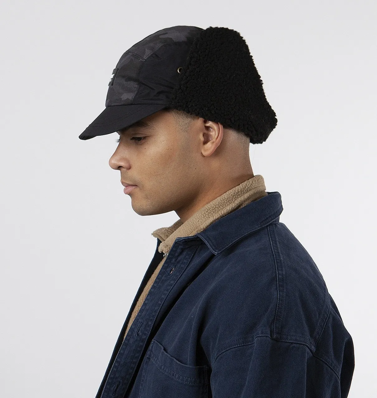 gorra con visera Barts Boise - Camo Grey - men´s