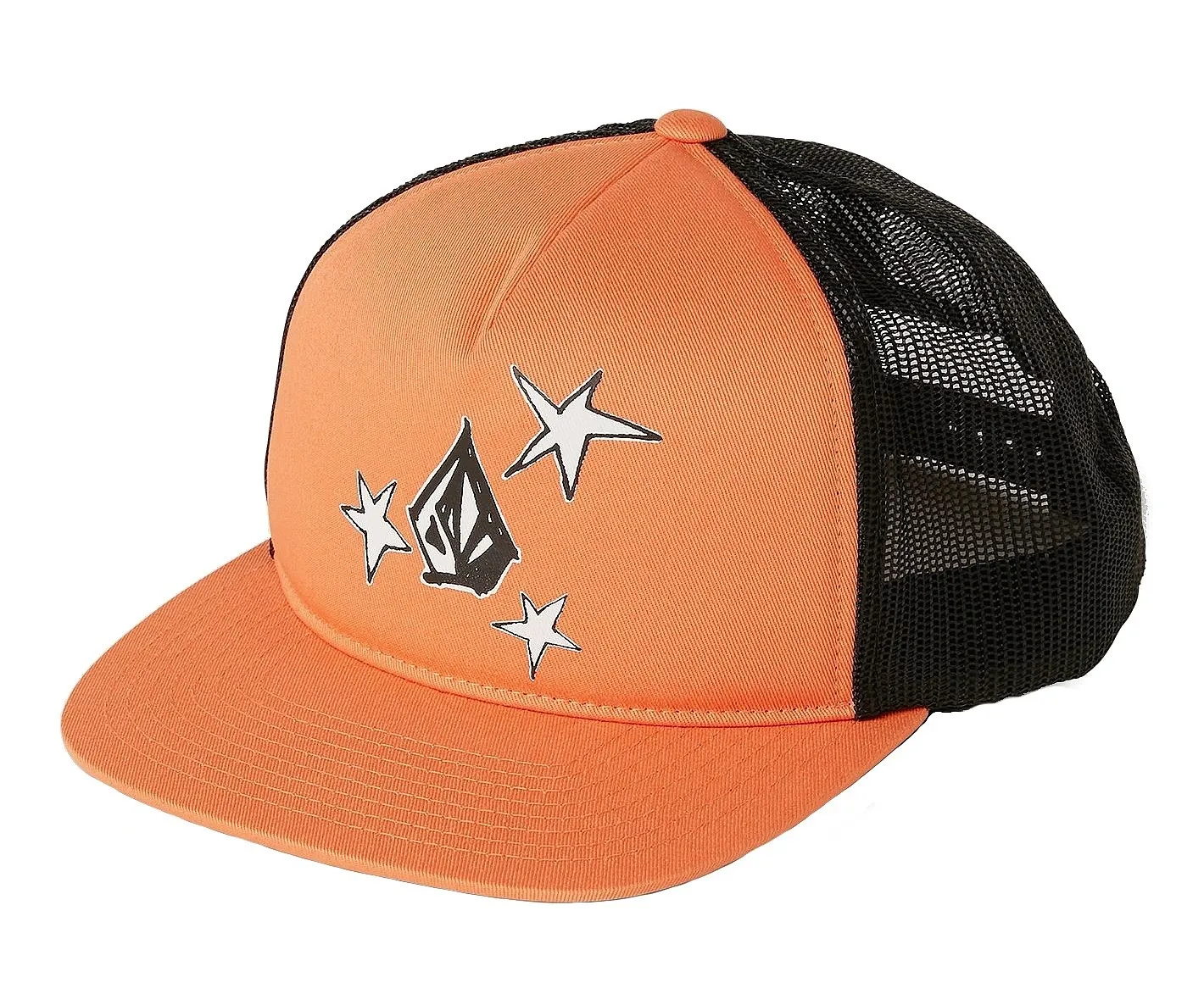 gorra con visera Volcom Companion Cheese Trucker - Clay Orange - men´s