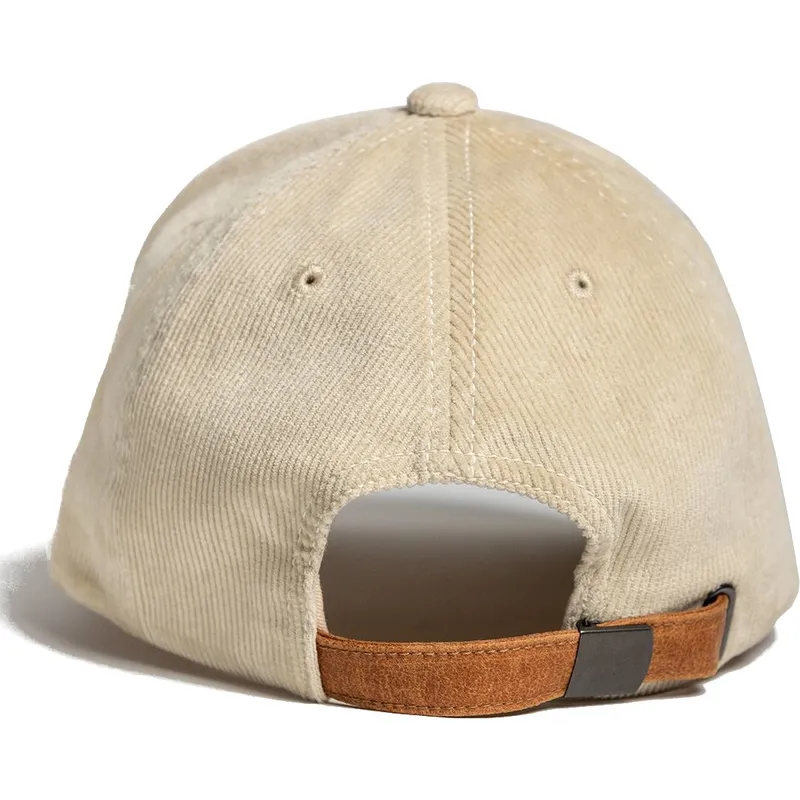 Gorra curva beige ajustable Enjoy WW20 de Wheels And Waves