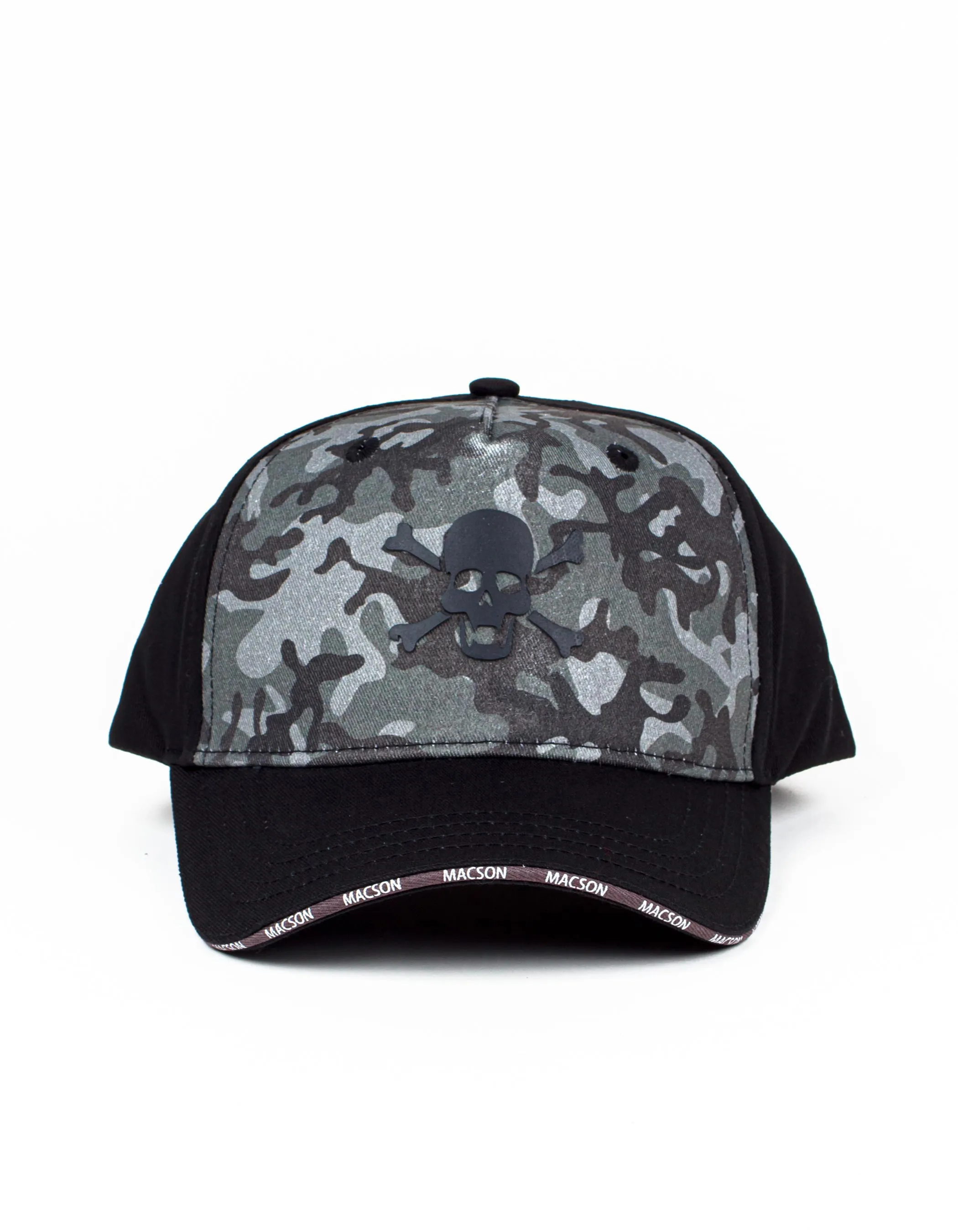 Gorra estampada calavera