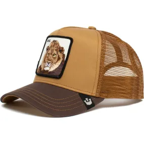 Gorra GOORIN BROS BUTCH TRUCKER rejilla y ajustable King León marrón