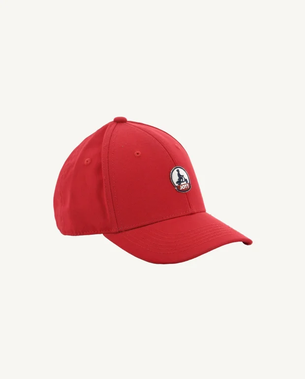 Gorra Jott niño ajustable CASQUETTE ENFANT BASIC SS23KCAP10 – 319 FIRE RED roja