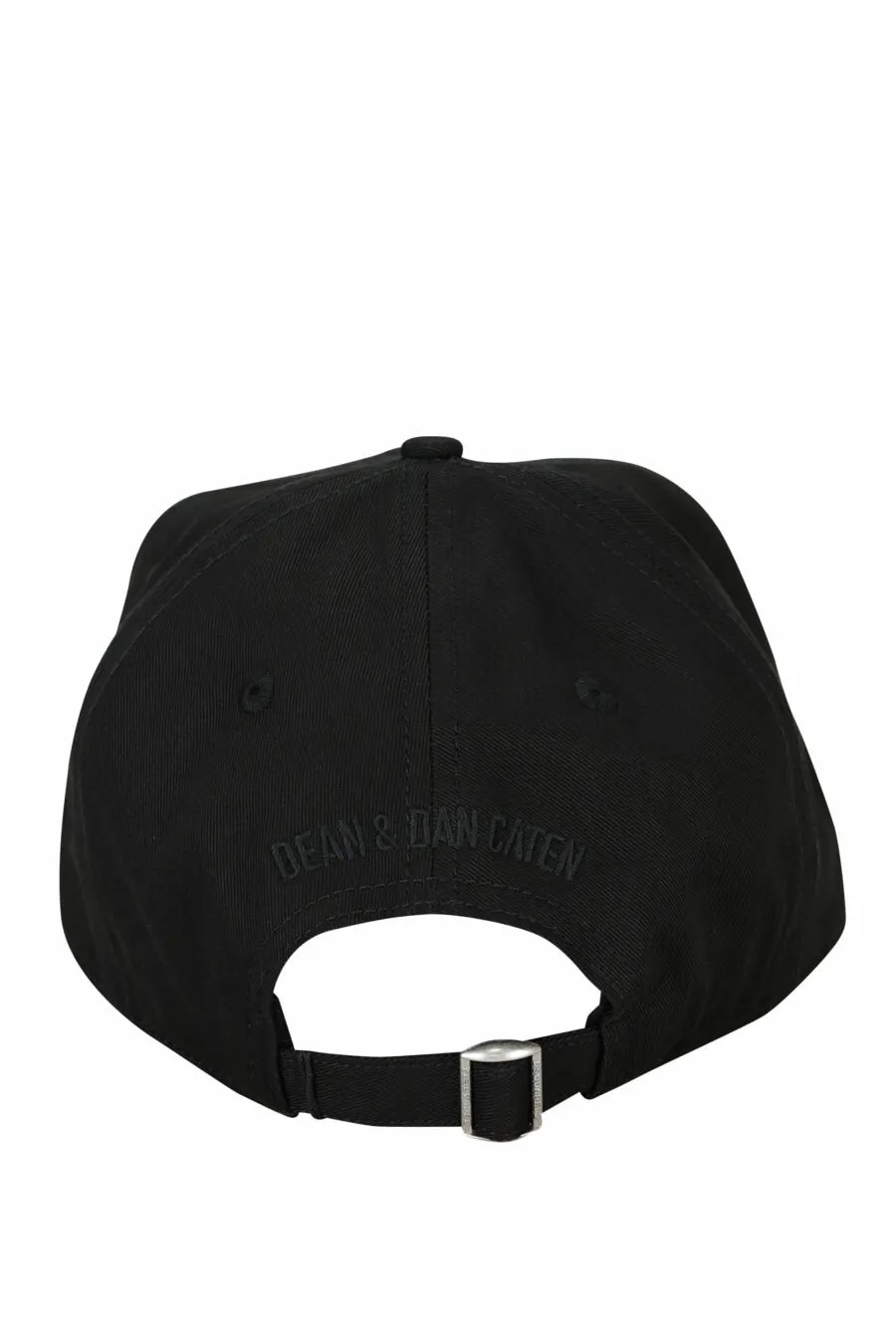 Gorra negra con maxilogo 