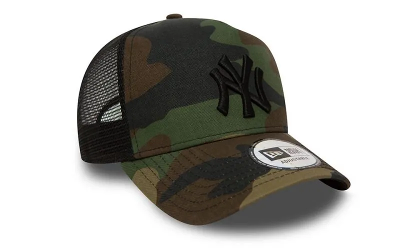 Gorra New Era Cap ADJUSTABLE rejilla NEW YORK trucker n osfa camo ref 80536758 camuflaje logo negro