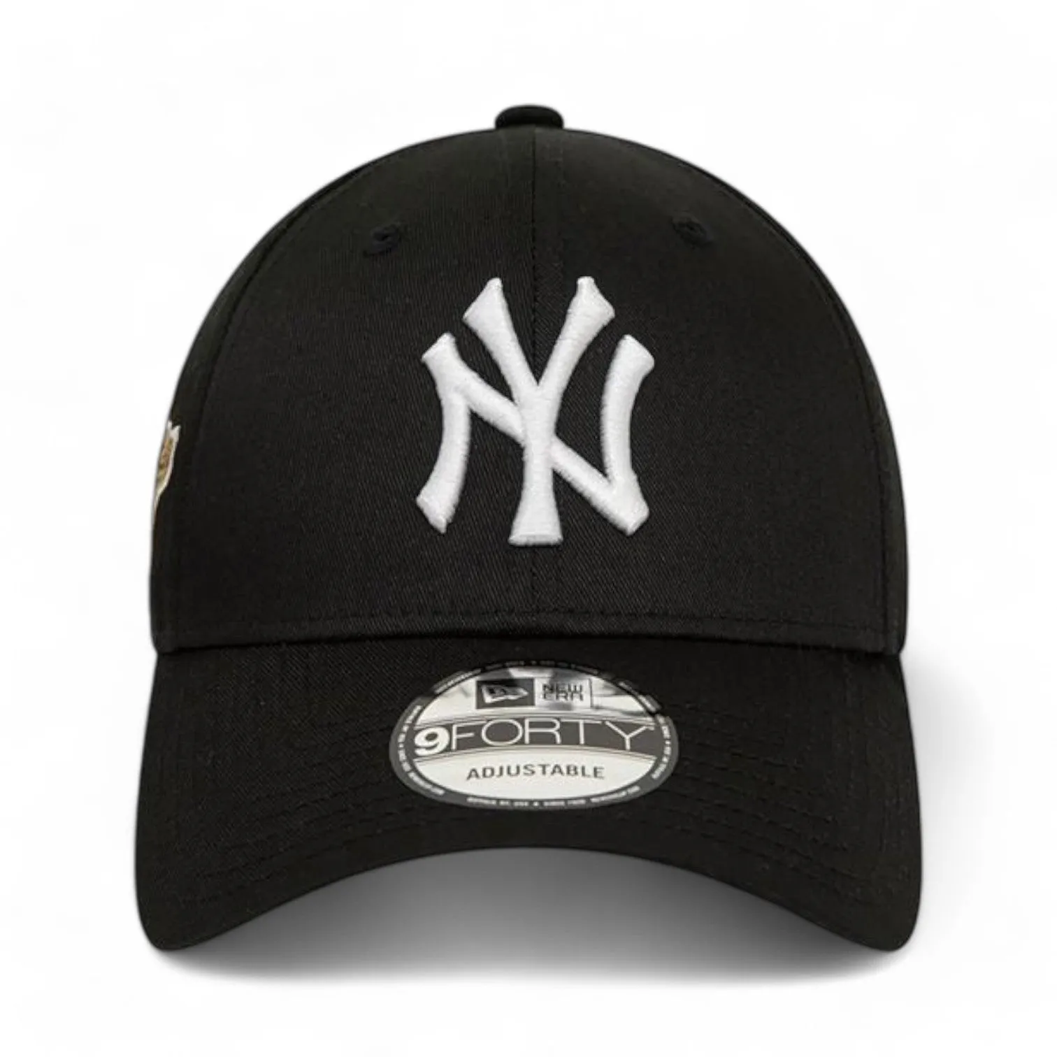 Gorra New Era New York Yankees Patch 9FORTY Negro Marron