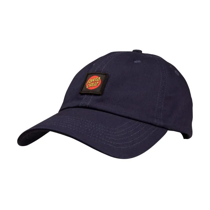 Gorra SANTA CRUZ unisex 6 paneles ajustable Classic Label Cap Navy Ref. SCA-CAP-0316 azul marino