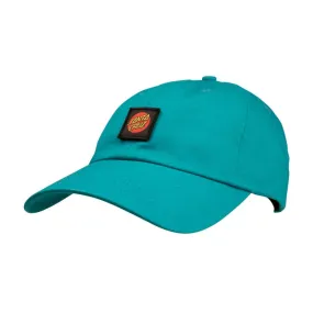 Gorra SANTA CRUZ unisex 6 paneles ajustable Classic Label Cap Turquoise Ref. SCA-CAP-0318 turquesa