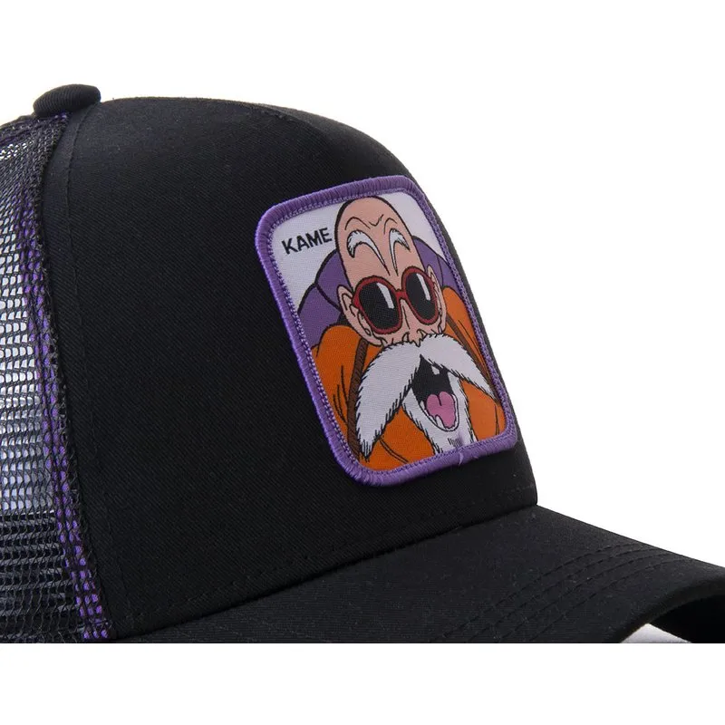 Gorra superheroes CAPSLAB Trucker Master Master Roshi KAMC Dragon Ball negra