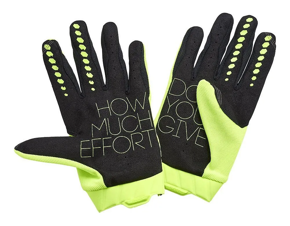 guantes 100% Geomatic - Fluo Yellow