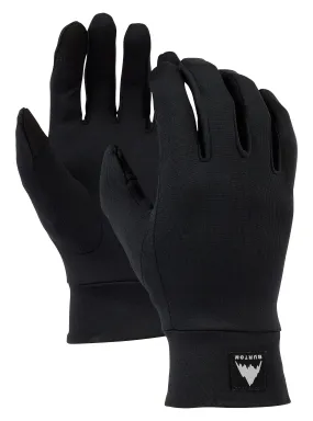 guantes Burton Touchscreen Liner - True Black - men´s