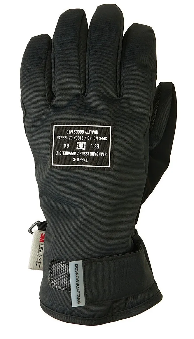 guantes DC Franchise - KVJ0/Black - women´s