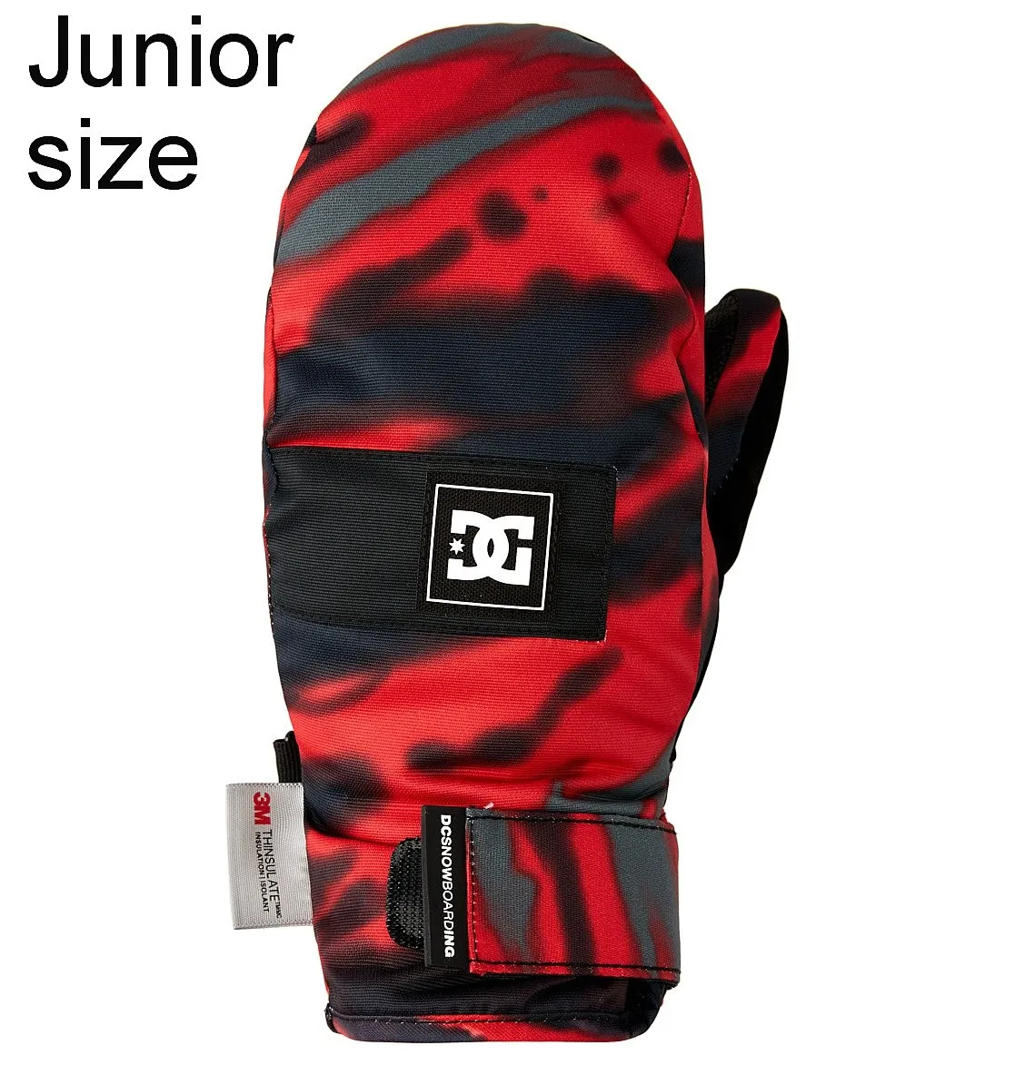 guantes DC Franchise Mitt - XKRS/Angled Tie Dye Racing Red - unisex junior