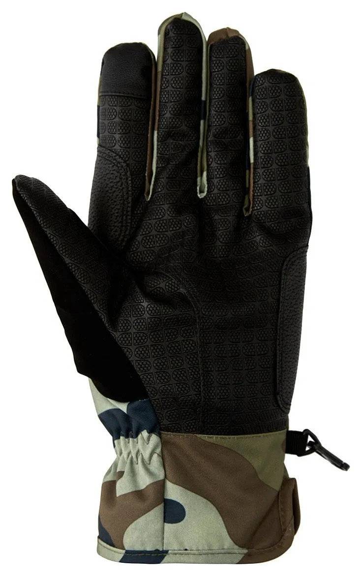 guantes DC Salute - XGCK/Woodland Camo Green - men´s