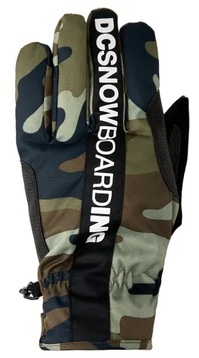 guantes DC Salute - XGCK/Woodland Camo Green - men´s