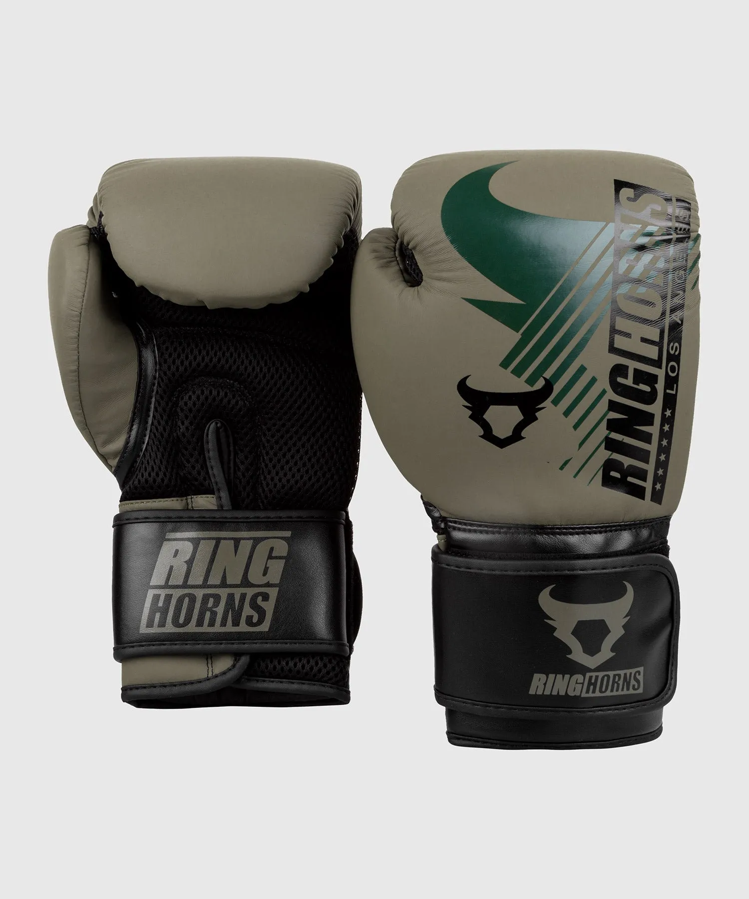 Guantes de boxeo Ringhorns Charger MX - Kaki/Negro