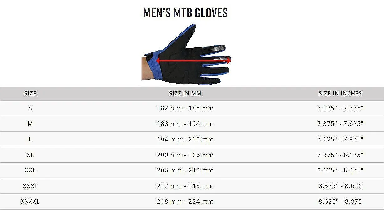 guantes Fox Flexair Ascent - Bark - men´s