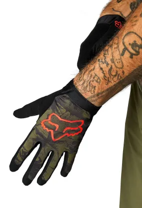 guantes Fox Flexair Ascent - Olive Green - men´s