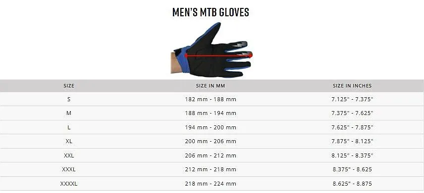 guantes Fox Flexair - Slate Blue - men´s