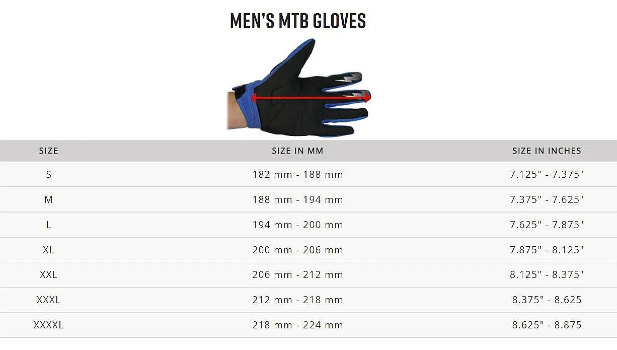 guantes Fox Ranger - Black - men´s