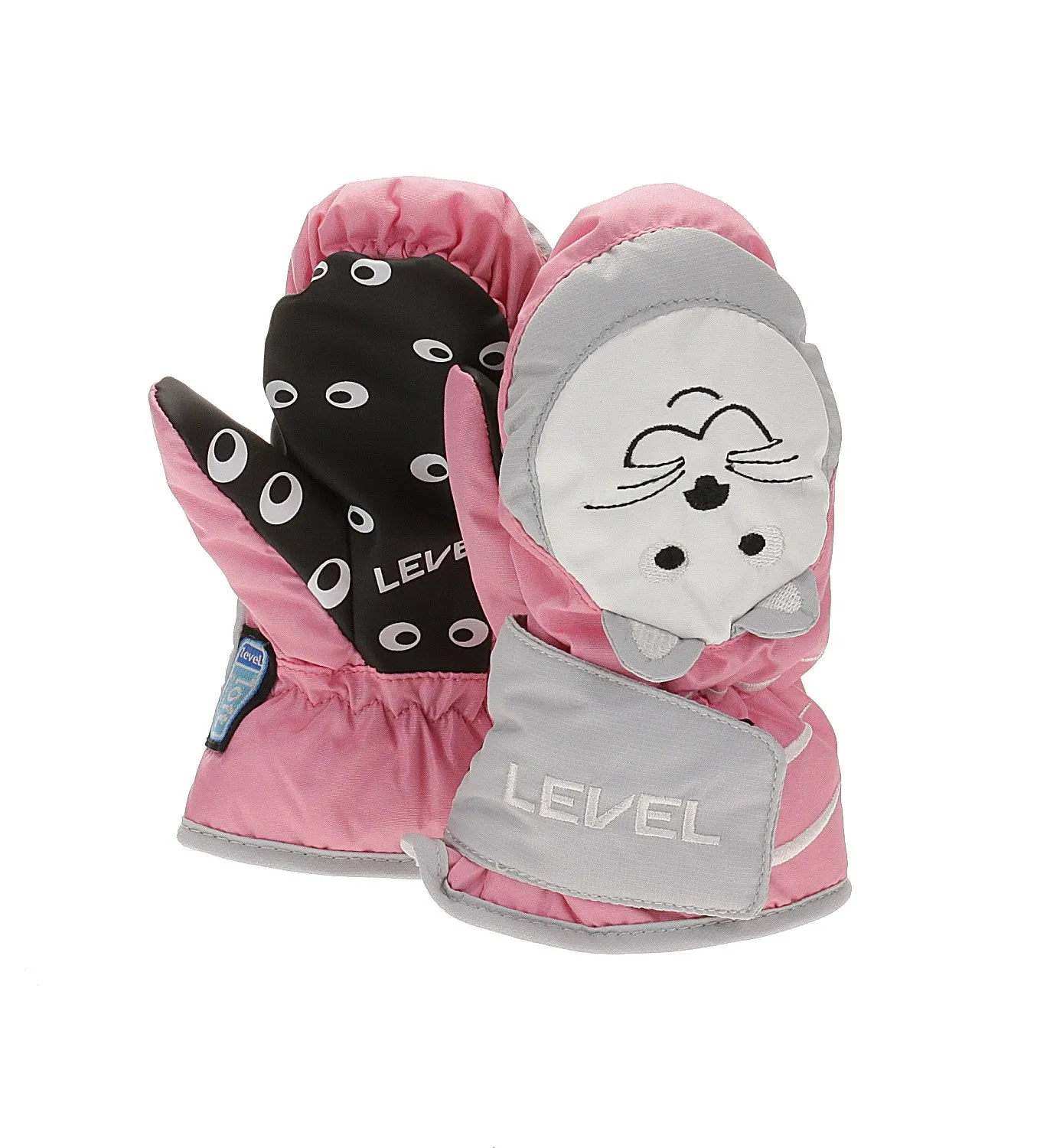 guantes Level Animal Mitt - Gray - kid´s