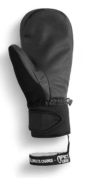 guantes Picture Caldwell Mitt - Black - men´s