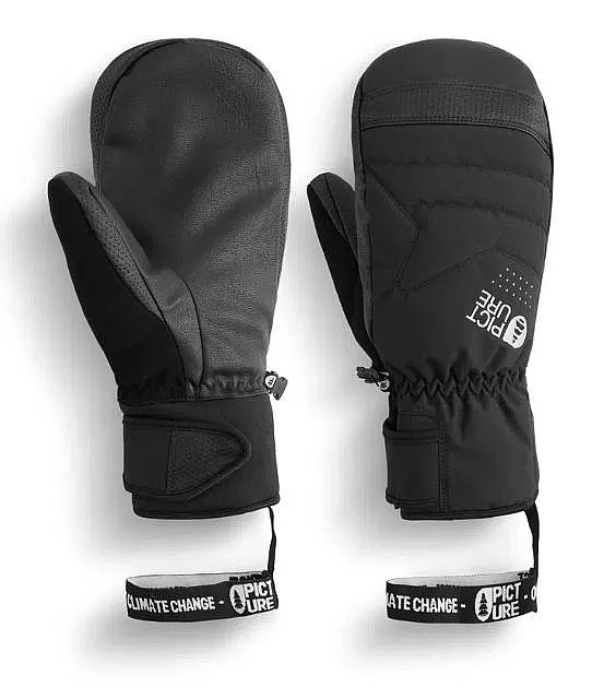 guantes Picture Caldwell Mitt - Black - men´s