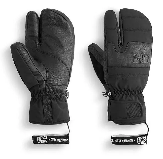 guantes Picture Sparks Lobster Mitt - Black - men´s