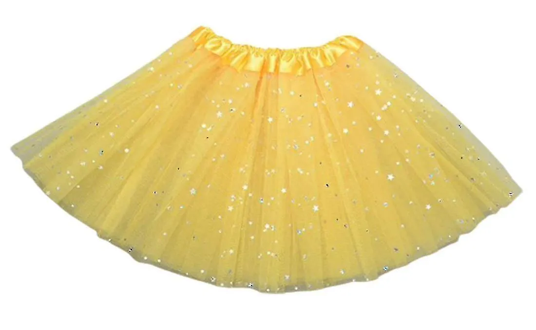 Halloween Mujeres Kid Mesh Tutu Tul Falda Cosplay Corto Falda-r