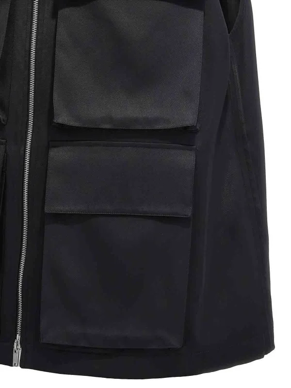 Jil Sander Chaleco - Negro