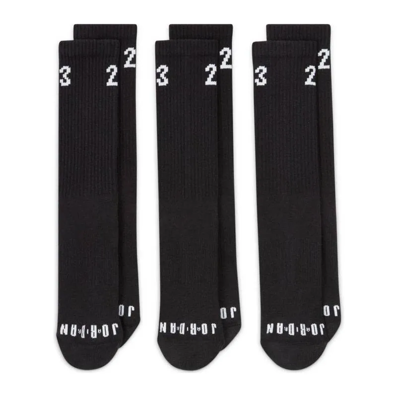 JORDAN ESSENTIAL CREW 3PACK BLACK