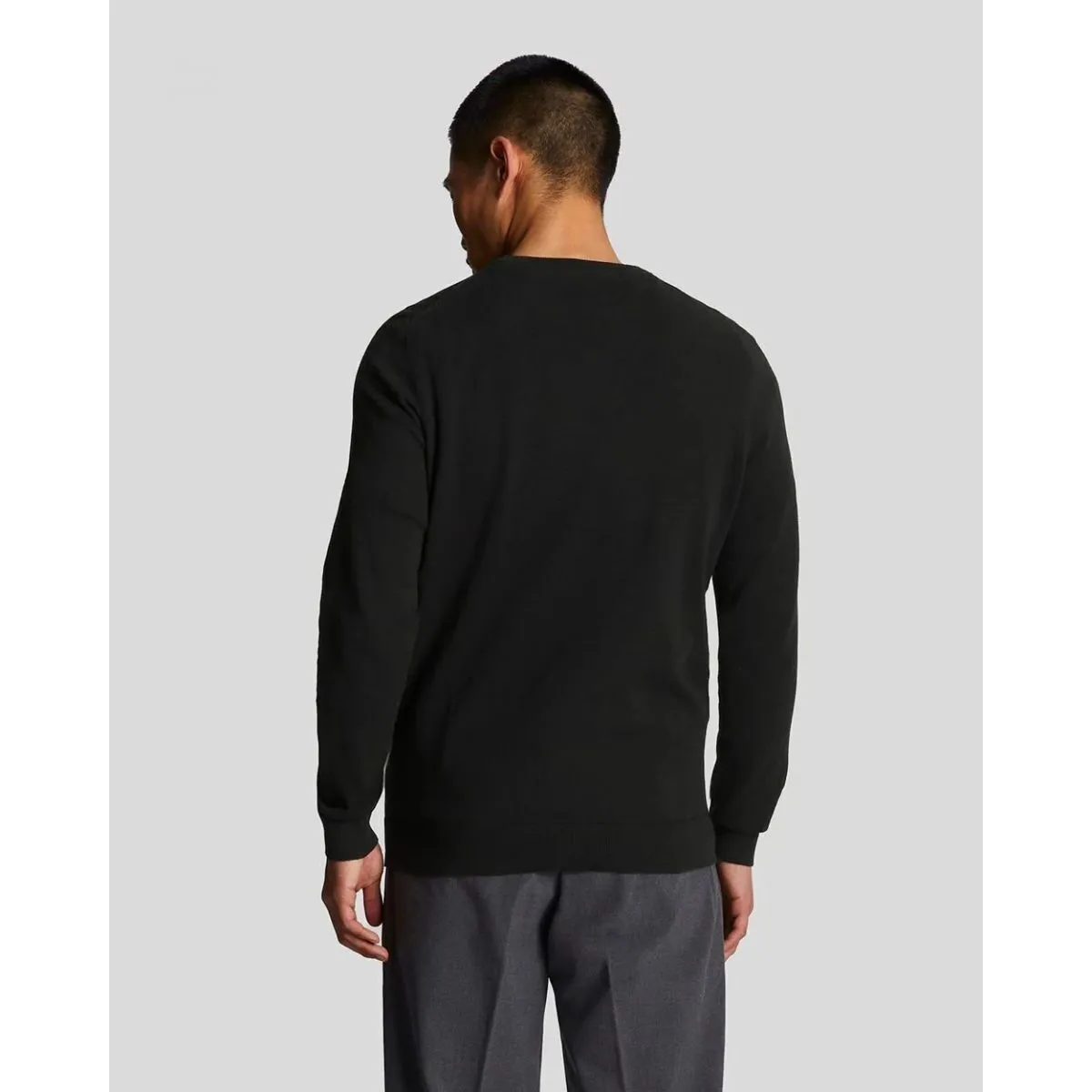 KN821TON CREW NECK-Z865 JET BLACK