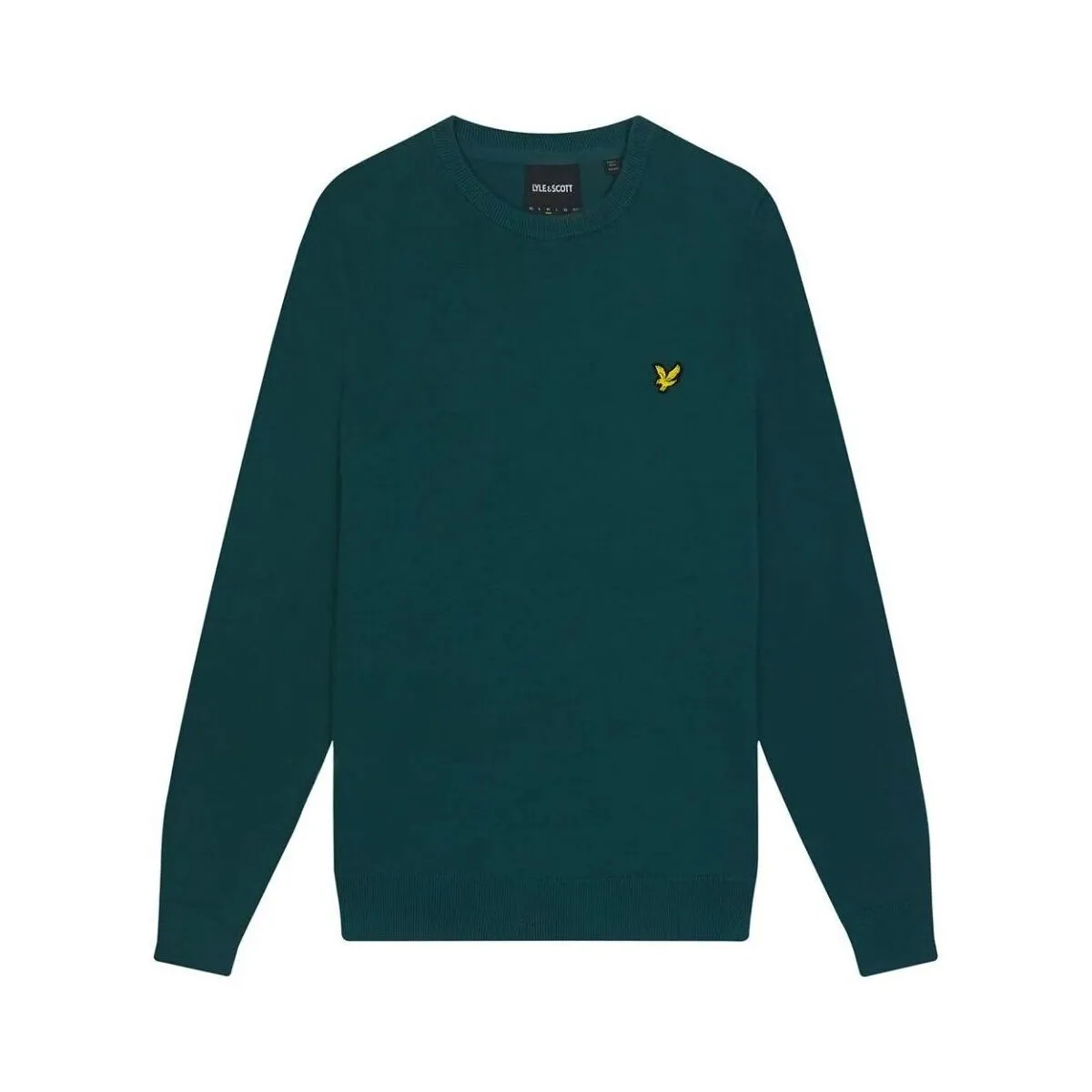 KN821V CREW NECK-W746 MALACHITE GREEN