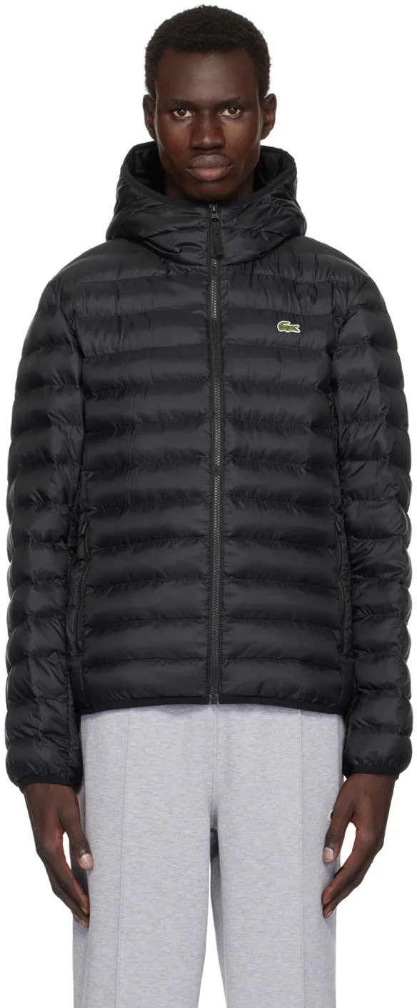 Lacoste Puffer Jacket With Hood