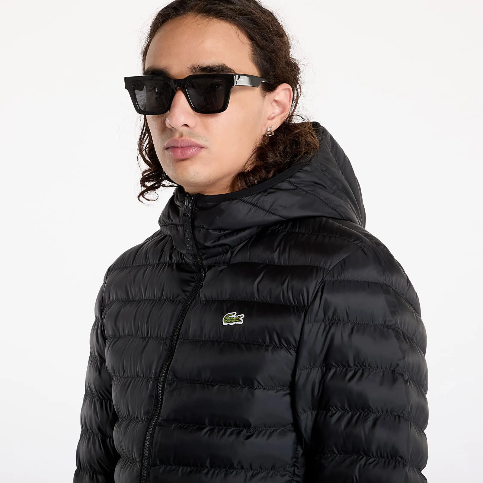 Lacoste Puffer Jacket With Hood