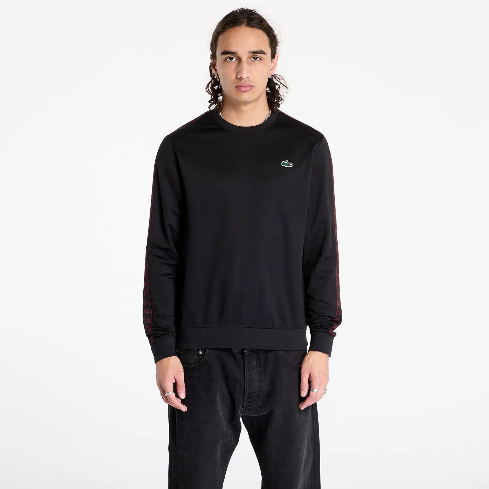 Lacoste Sweatshirt Sweatshirts Black L