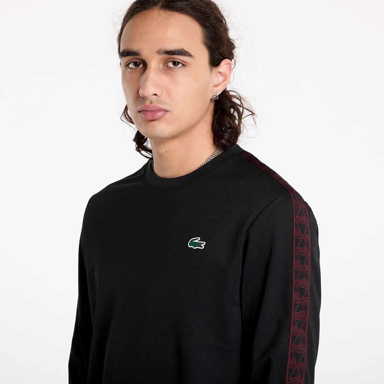 Lacoste Sweatshirt Sweatshirts Black L