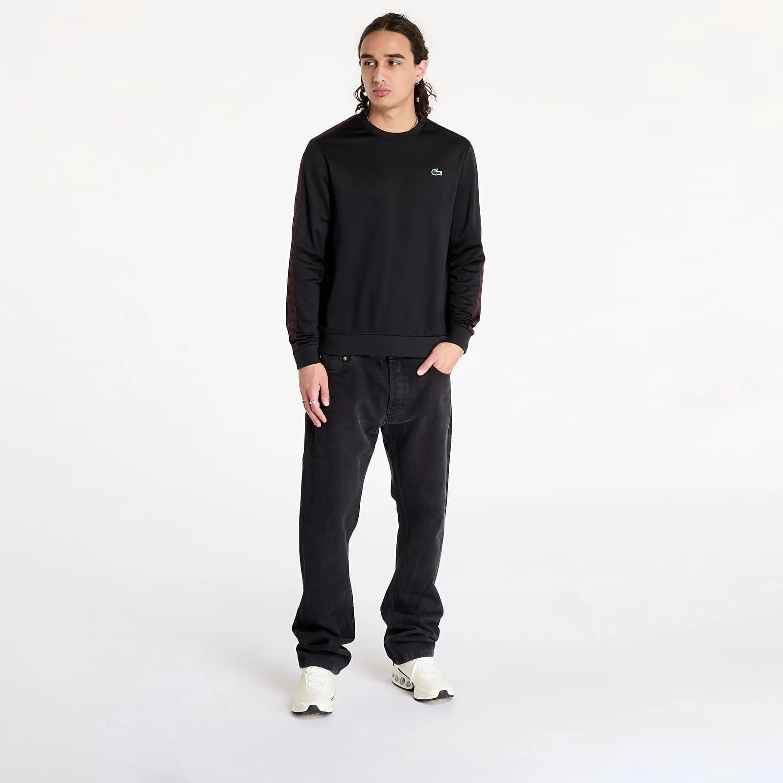 Lacoste Sweatshirt Sweatshirts Black L