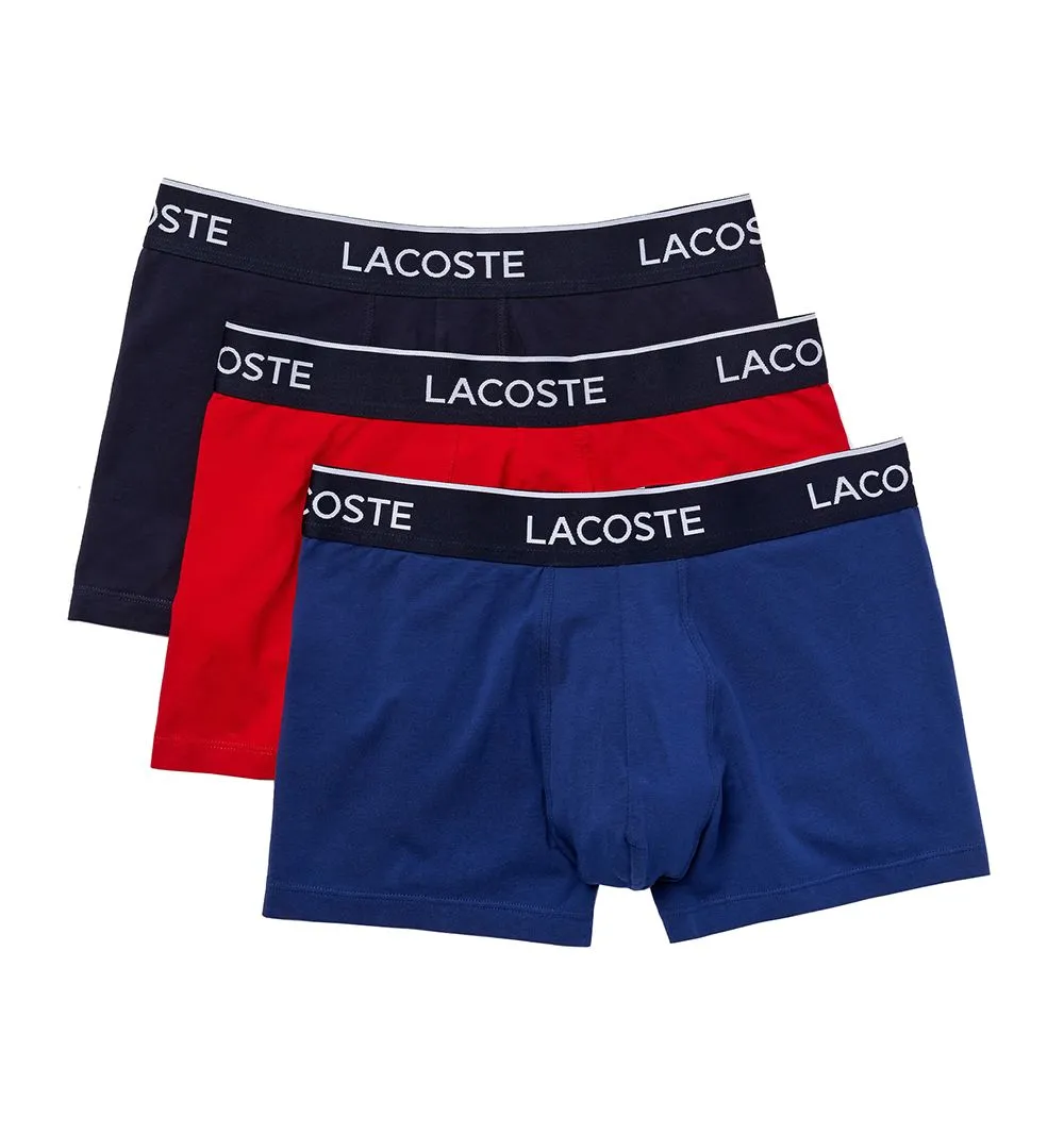 Lote de 3 bóxers Lacoste cortos casual