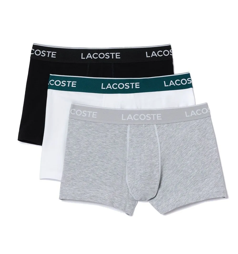 Lote de 3 bóxers Lacoste cortos casual