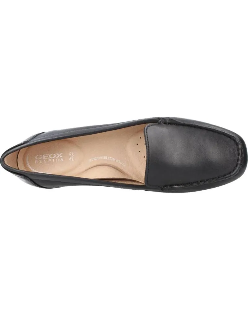 Mocasines de Mujer GEOX D ANNYTAH MOC A NEGRO