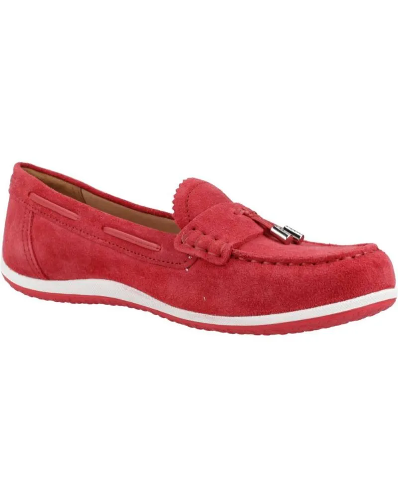 Mocasines GEOX  de Mujer D VEGA MOC  ROJO